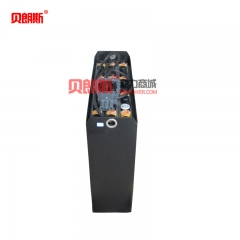 龍工叉車E1030GL全電動平衡重堆高車蓄電池12-3PZS210 叉車電瓶24V廠家批發